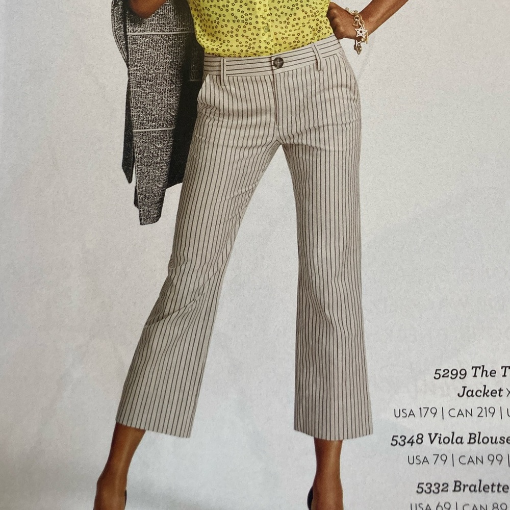 Cabi size 16 Tick-Tock Crop pant